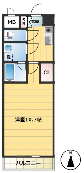 【間取り】 | オーヴェル東葛西