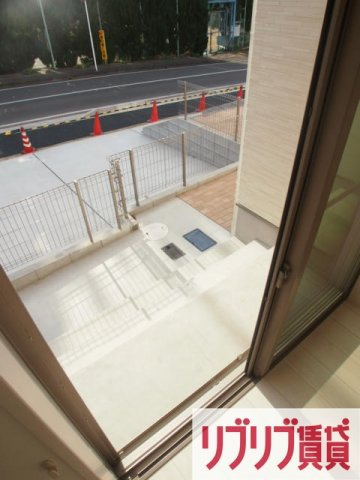 ＭＴ北大宮台テラスハウスのバルコニー