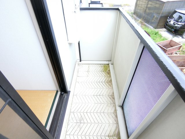 セピアコートＡ棟のバルコニー