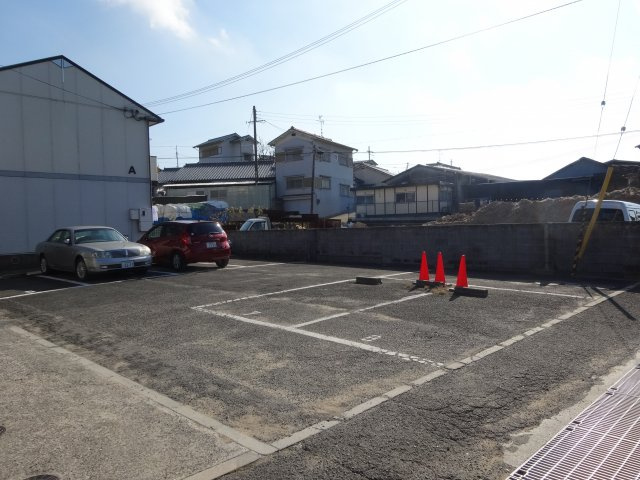 セピアコートＡ棟の駐車場