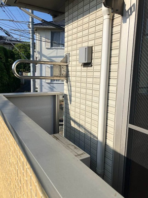 【バルコニー】 | Mutti/ムッティ | バルコニーは西向きです♪お昼から夕方に日が入ってきますよ～！お洗濯物を干したり、気分転換をするにもおすすめです☆