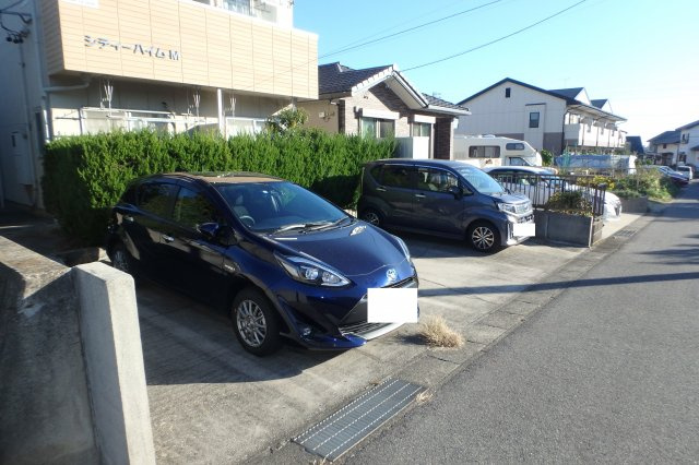 シティハイムMの駐車場
