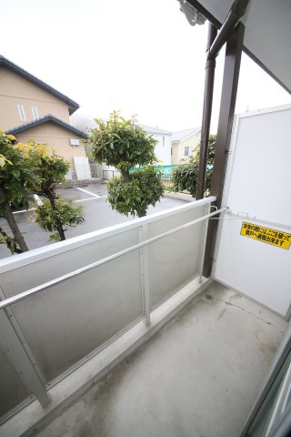 ライラック青山のバルコニー