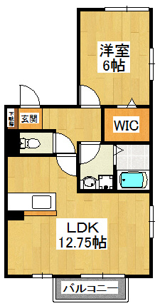 ロイヤルヒルズＬの間取り