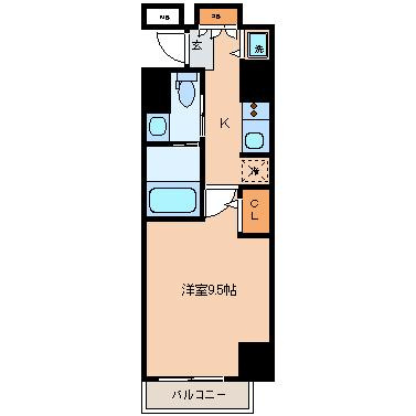 【間取り】 | エスライズ北堀江
