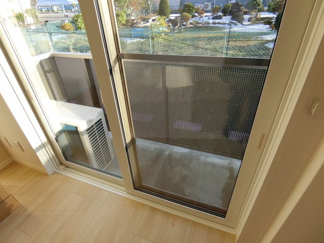 ウエストクロスのバルコニー