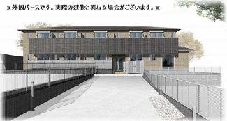 【外観】 | Felicia.Yokohama（フェリシア・ヨコハマ）　2019年3月中旬完成予定　ミサワホーム施工ペット共生１ＬＤＫ！　