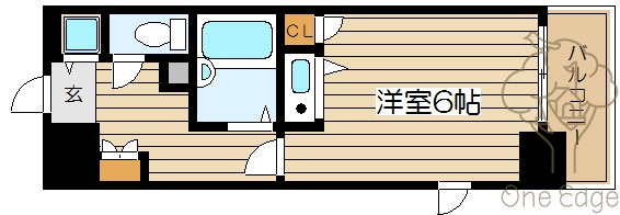 リーガル天神橋の間取り