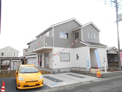 【外観】 | 久喜　菖蒲町新堀　全1棟　1号棟　55坪 | 外観も気になるポイント。1780から1730万円に価格変更です。