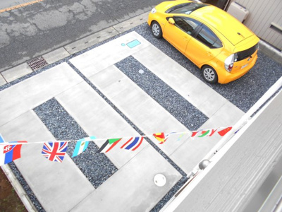 【駐車場】 | 久喜　菖蒲町新堀　全1棟　1号棟　55坪 | 駐車場の用意があります。1780から1730万円に価格変更です。