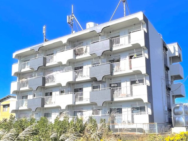荒川ラインハイツの外観
