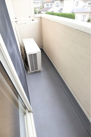 南タウン　あさひAのバルコニー