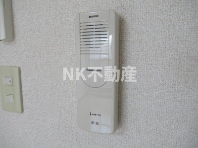 【セキュリティ】 | アルベージュ八戸ノ里Ⅱ番館（八戸ノ里賃貸） | インターフォンです