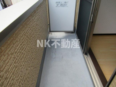 【バルコニー】 | アルベージュ八戸ノ里Ⅱ番館（八戸ノ里賃貸） | バルコニー付きです