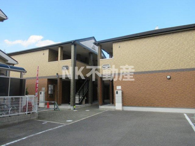 【外観】 | アルベージュ八戸ノ里Ⅱ番館（八戸ノ里賃貸） | おしゃれな外観です