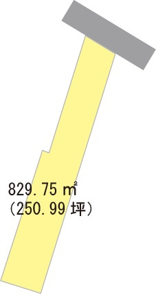 和歌山市有本・土地・121172の区画図