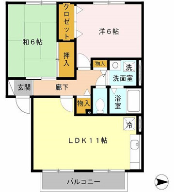 【間取り】 | シャルマン・Ｆ