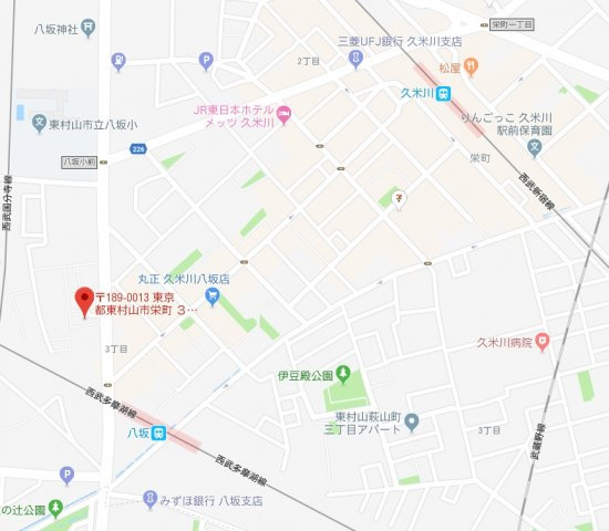 栄ハイツの地図