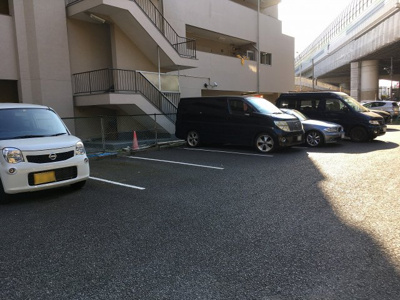 【駐車場】 | 江田駅前ドエリング | 平置き駐車場