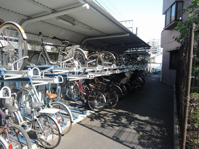 【その他共用部分】 | クレッセント溝の口 | 駐輪場