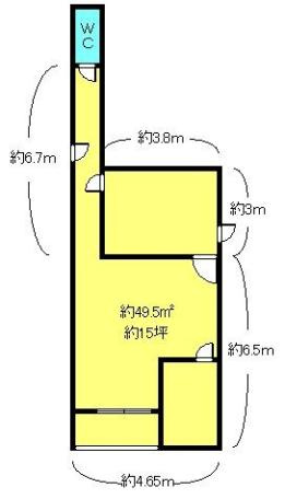 【間取り】 | お多福跡