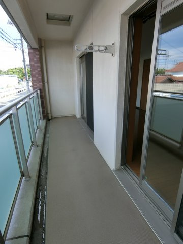 iマンションのバルコニー
