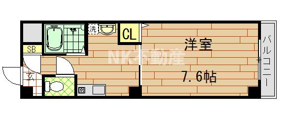【間取り】 | ハイツレバランス（長瀬賃貸） | 間取りです