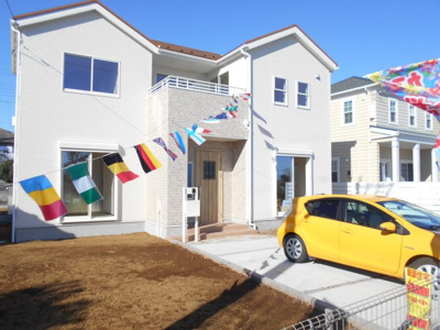 【外観】 | 久喜　菖蒲町三箇　全1棟　2号棟　南道路　70坪 | 外観です。2880から2680万円に価格変更です