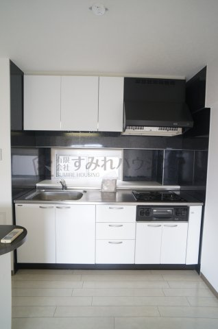 ビューテラス売布Ⅱ（View Terrace 売布Ⅱ）のキッチン|参考、同建物・反転間取りの号室