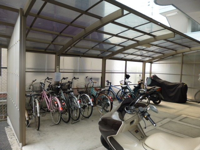 グリーンライフ倉敷のその他共用部分|自転車置き場