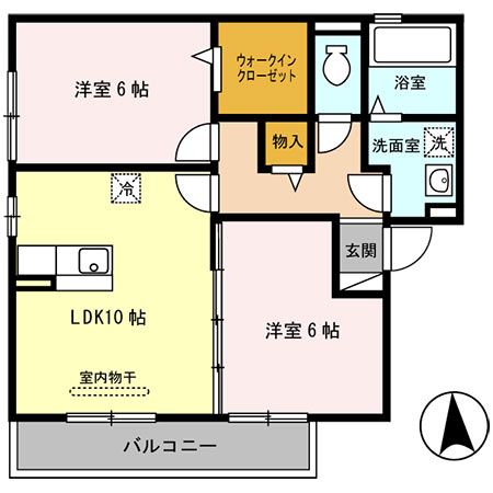 【間取り】 | セジュール輪