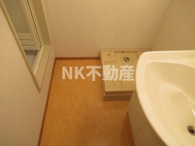 【洗面所】 | ヘーベルメゾンTANAKA（ヘーベルタナカ） | 脱衣スペースもあります