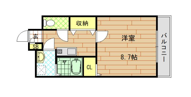 【間取り】 | ヘーベルメゾンTANAKA（ヘーベルタナカ） | 間取りです