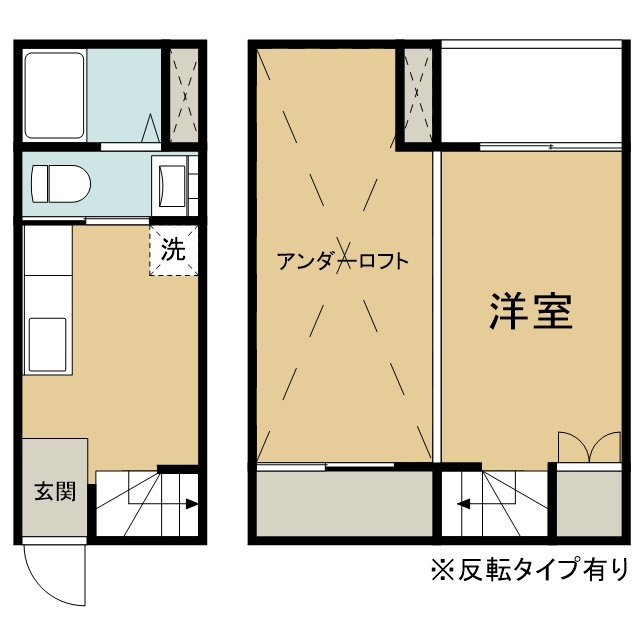 エクレール前九年の間取り