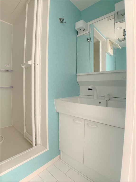 エクレール前九年の独立洗面台