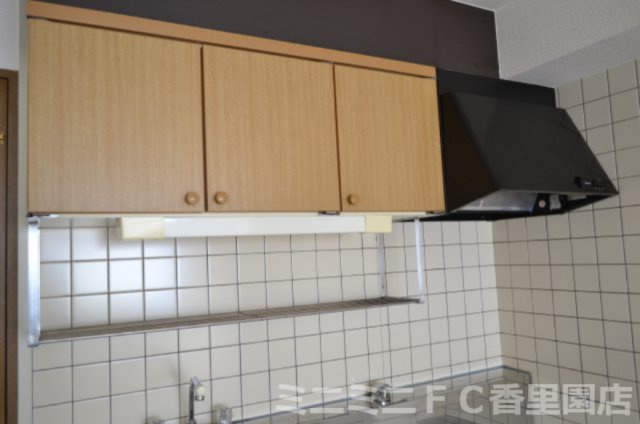 グリーンキャッスル稲田のキッチン|レンジフード