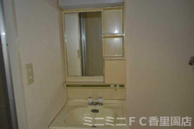 グリーンキャッスル稲田の独立洗面台|洗面台