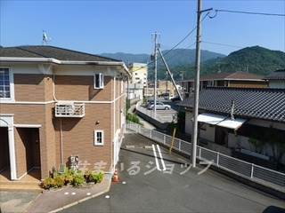 広島市安佐北区三入２丁目のアパートの展望|募集のお部屋（201号室）からの眺望です！