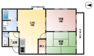【間取り】 | アンビエント緑地公園