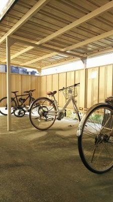 【その他共用部分】 | OS・SKYマンション鹿子 | 駐輪場