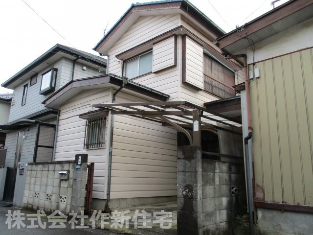 八千代市八千代台北１２丁目　中古戸建　屋根付カーポート有の外観|外観です　八千代市八千代台北１２丁目　中古戸建　屋根付カーポートあります