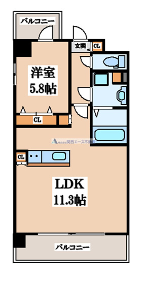 【間取り】 | リップル布施イーストⅡ