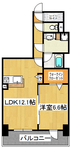 ウィステミラ西船橋の間取り