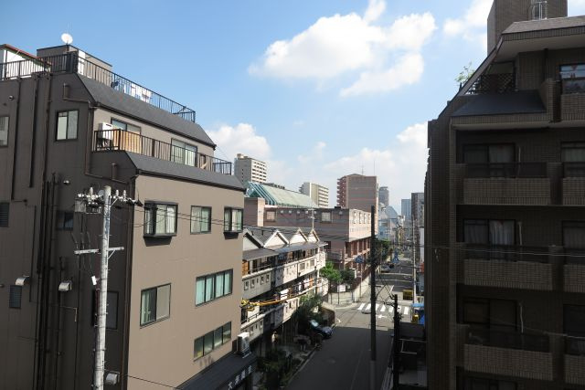 ライオンズマンション上町の展望