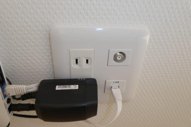 ＶｉｌｌａＳｏｌｅｉｌの設備|ＴＶジャック・電話モジュラー