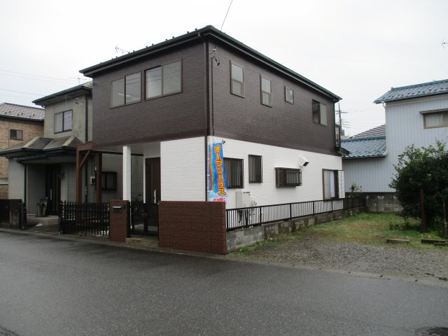 八千代市大和田　中古戸建　リノベーション済　全室２面採光の外観