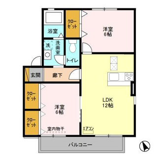 【間取り】 | ドリームマウンテンＣ