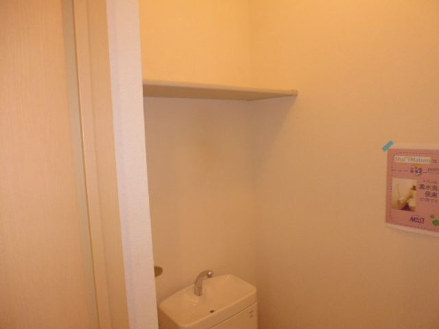 クレールＢのトイレ|棚