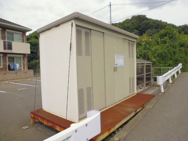 クレールＢのその他共用部分|敷地内専用ゴミステーション