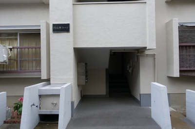 【エントランス】 | 阿倍野コーポ | 閑静な住宅街のマンションです♪